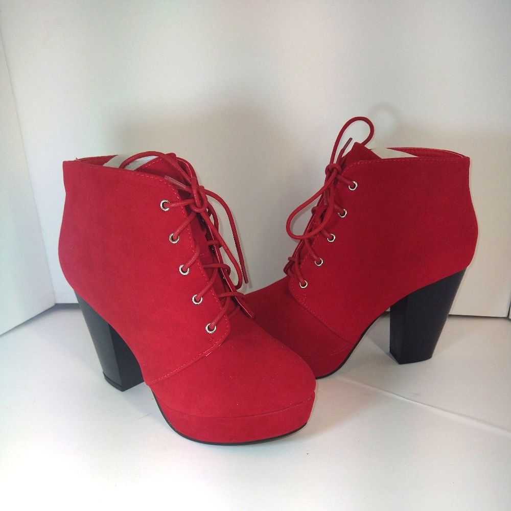 Women's Red Boots